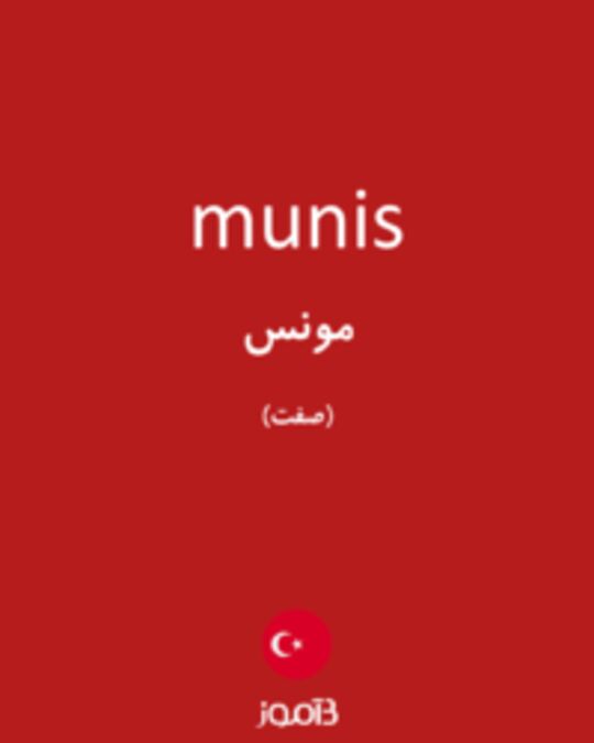  تصویر munis - دیکشنری انگلیسی بیاموز