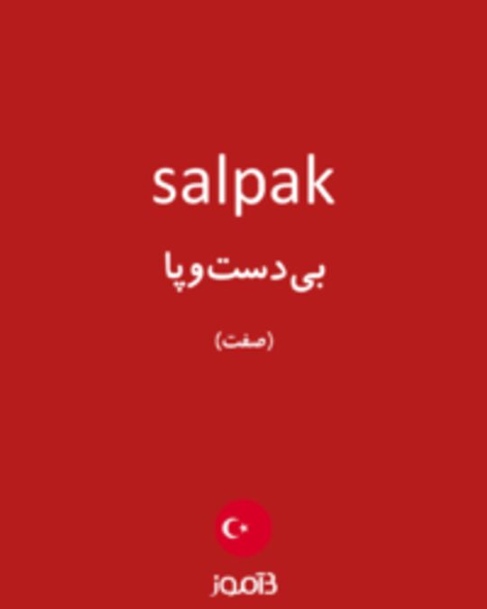  تصویر salpak - دیکشنری انگلیسی بیاموز