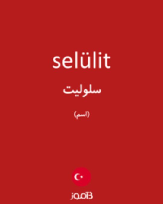  تصویر selülit - دیکشنری انگلیسی بیاموز