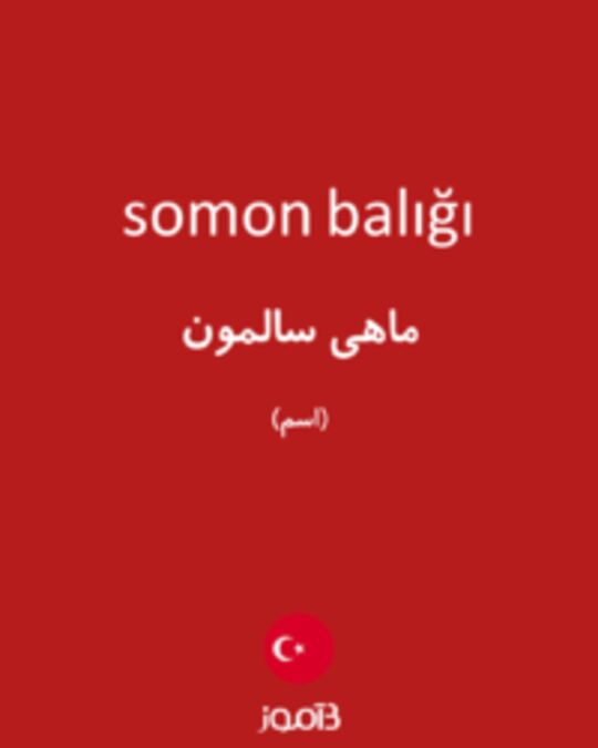  تصویر somon balığı - دیکشنری انگلیسی بیاموز