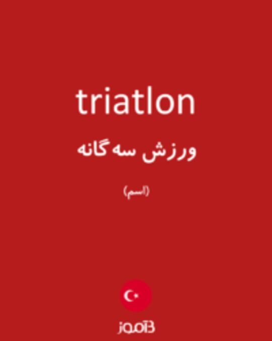  تصویر triatlon - دیکشنری انگلیسی بیاموز