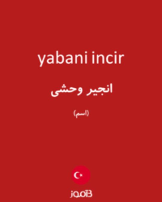  تصویر yabani incir - دیکشنری انگلیسی بیاموز