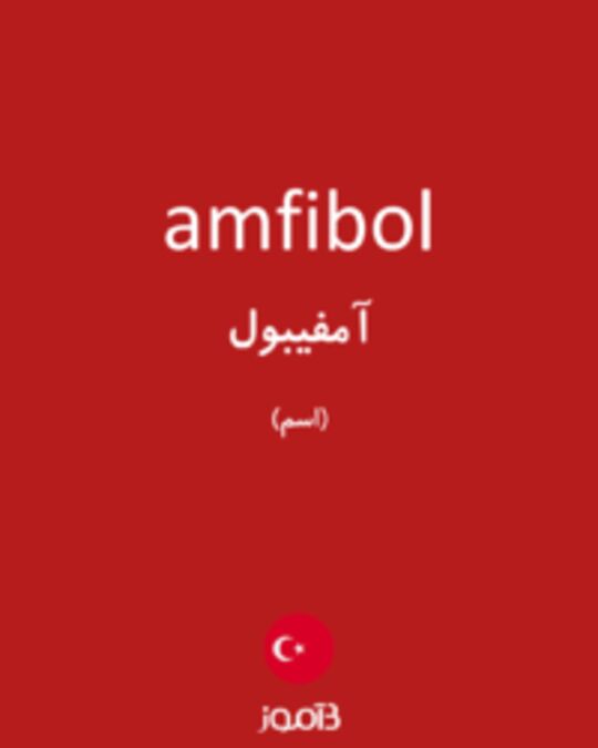  تصویر amfibol - دیکشنری انگلیسی بیاموز