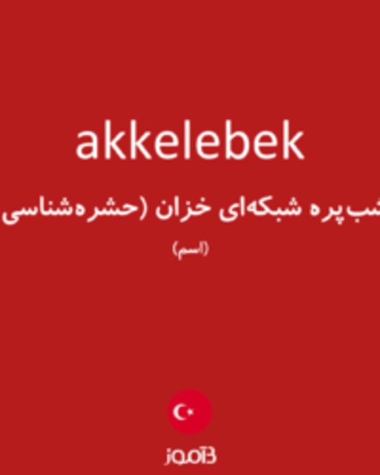  تصویر akkelebek - دیکشنری انگلیسی بیاموز