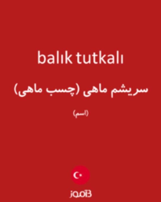  تصویر balık tutkalı - دیکشنری انگلیسی بیاموز