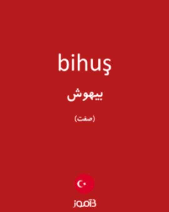  تصویر bihuş - دیکشنری انگلیسی بیاموز