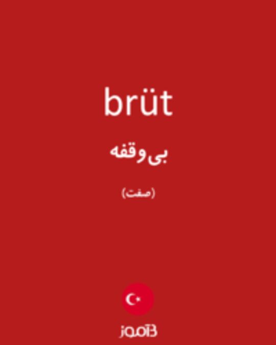  تصویر brüt - دیکشنری انگلیسی بیاموز