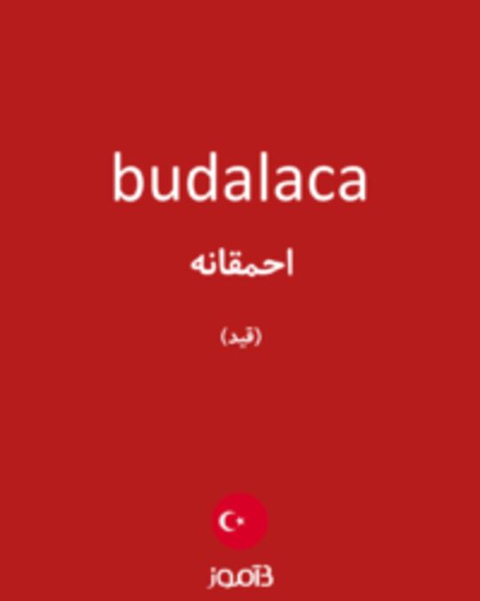  تصویر budalaca - دیکشنری انگلیسی بیاموز