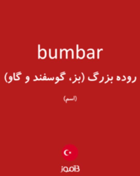  تصویر bumbar - دیکشنری انگلیسی بیاموز