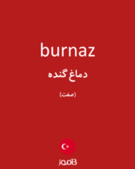  تصویر burnaz - دیکشنری انگلیسی بیاموز