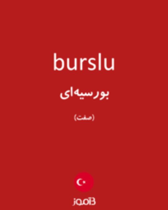  تصویر burslu - دیکشنری انگلیسی بیاموز