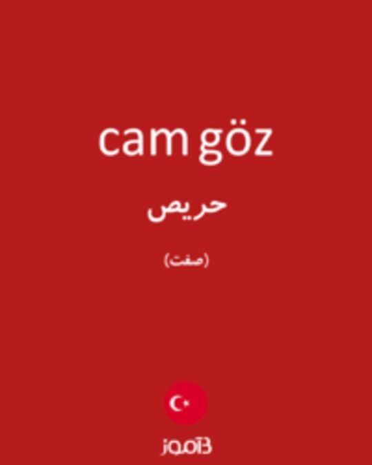  تصویر cam göz - دیکشنری انگلیسی بیاموز