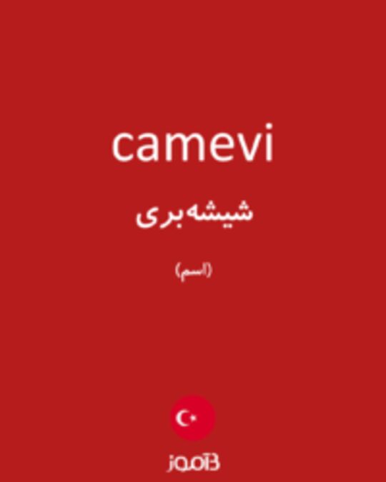  تصویر camevi - دیکشنری انگلیسی بیاموز