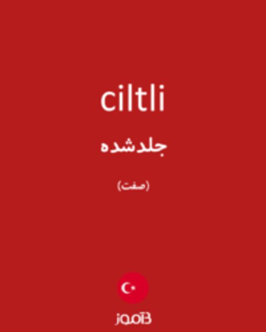  تصویر ciltli - دیکشنری انگلیسی بیاموز