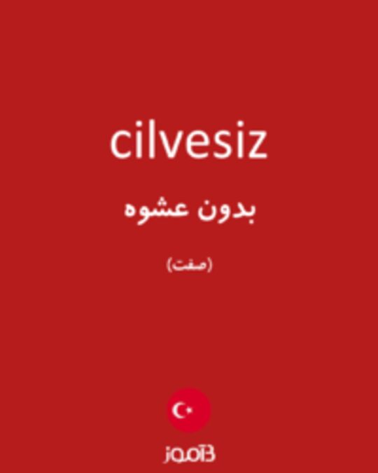  تصویر cilvesiz - دیکشنری انگلیسی بیاموز