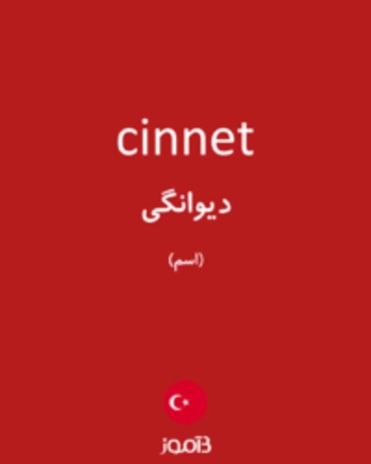  تصویر cinnet - دیکشنری انگلیسی بیاموز