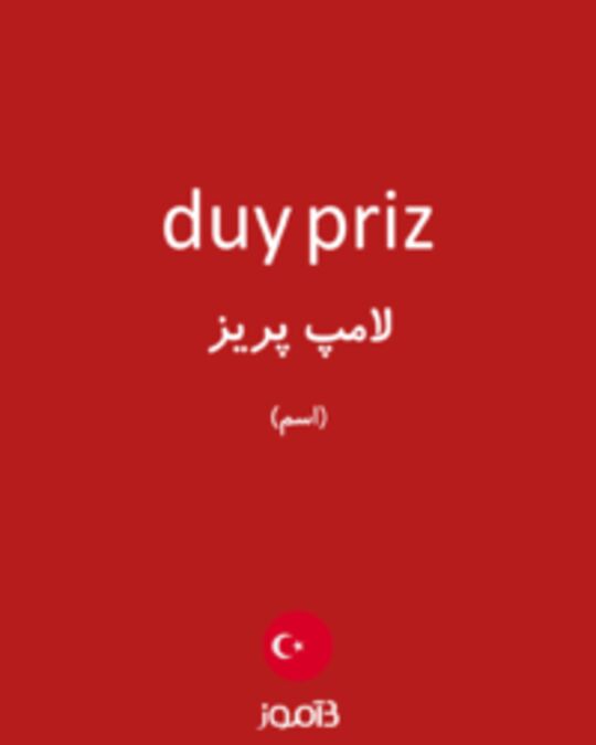  تصویر duy priz - دیکشنری انگلیسی بیاموز