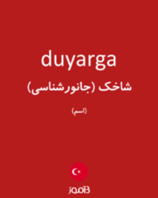  تصویر duyarga - دیکشنری انگلیسی بیاموز