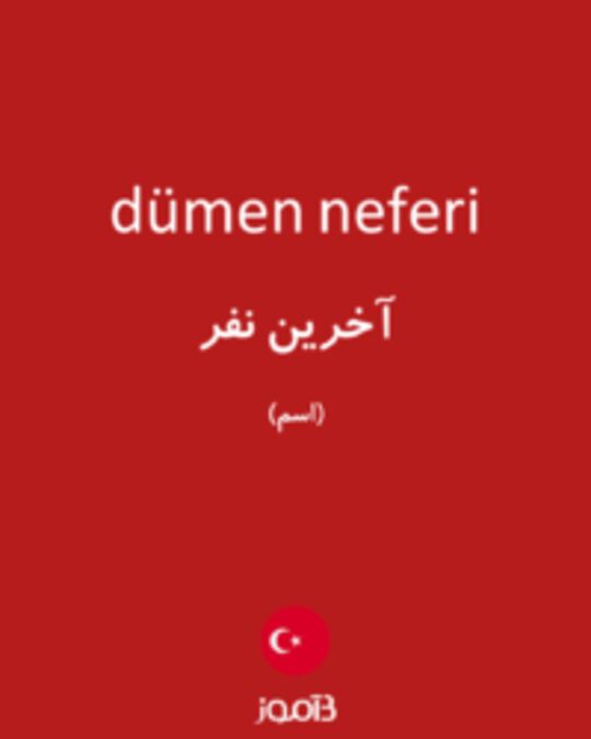  تصویر dümen neferi - دیکشنری انگلیسی بیاموز