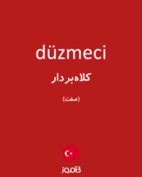  تصویر düzmeci - دیکشنری انگلیسی بیاموز