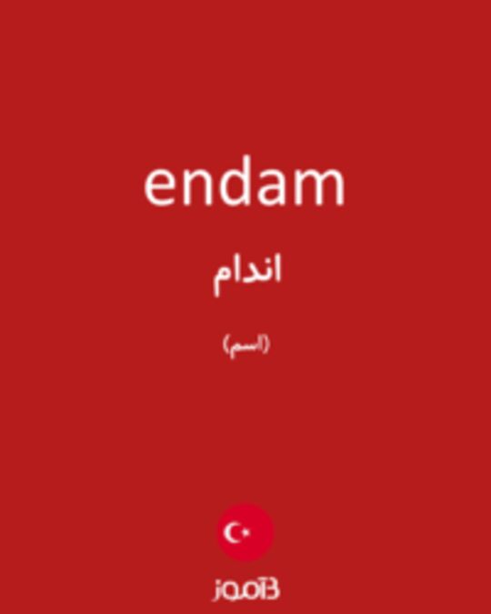  تصویر endam - دیکشنری انگلیسی بیاموز