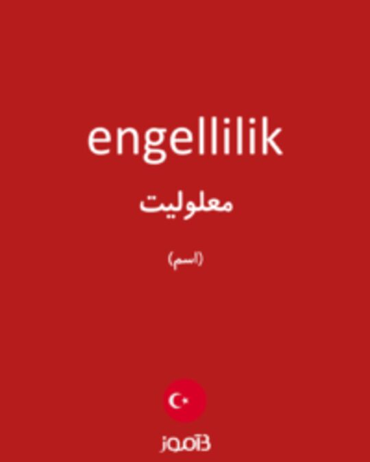  تصویر engellilik - دیکشنری انگلیسی بیاموز