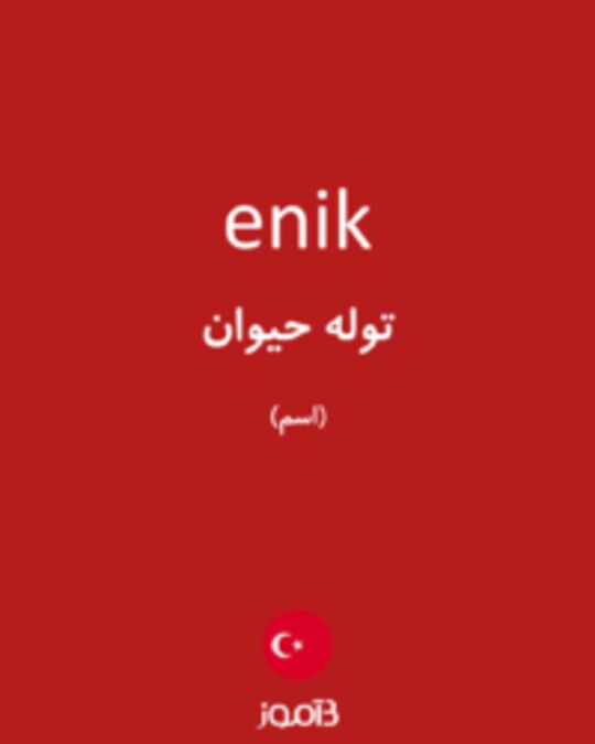  تصویر enik - دیکشنری انگلیسی بیاموز