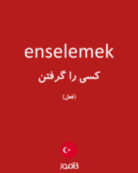  تصویر enselemek - دیکشنری انگلیسی بیاموز