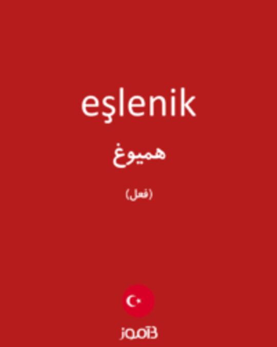  تصویر eşlenik - دیکشنری انگلیسی بیاموز