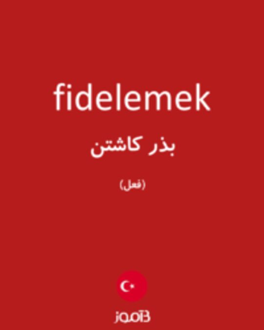  تصویر fidelemek - دیکشنری انگلیسی بیاموز