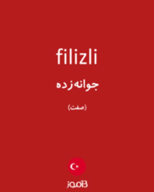  تصویر filizli - دیکشنری انگلیسی بیاموز