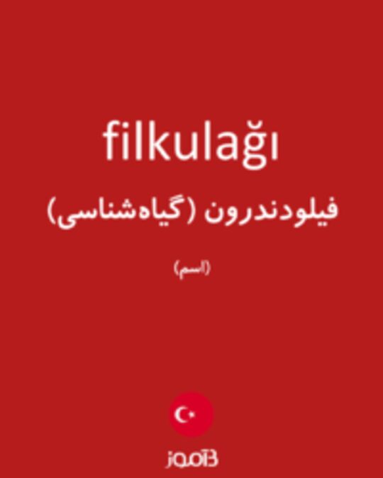  تصویر filkulağı - دیکشنری انگلیسی بیاموز