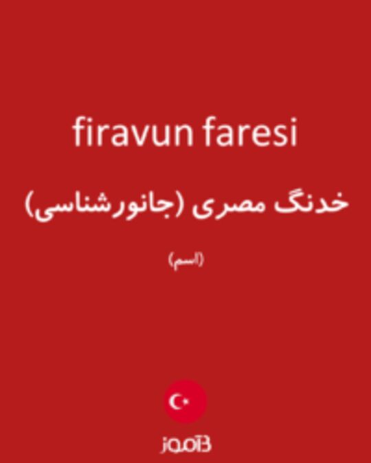  تصویر firavun faresi - دیکشنری انگلیسی بیاموز