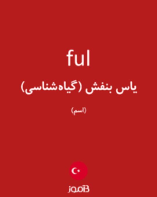  تصویر ful - دیکشنری انگلیسی بیاموز