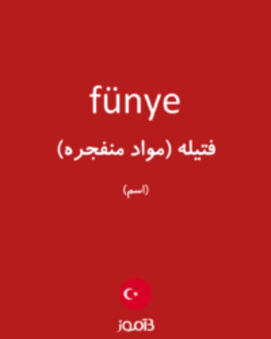  تصویر fünye - دیکشنری انگلیسی بیاموز