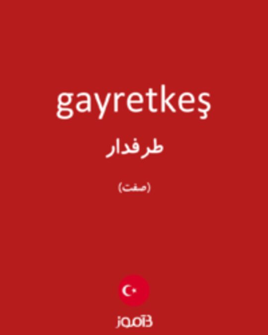  تصویر gayretkeş - دیکشنری انگلیسی بیاموز