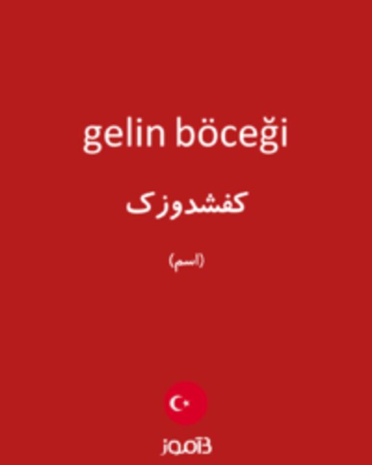  تصویر gelin böceği - دیکشنری انگلیسی بیاموز