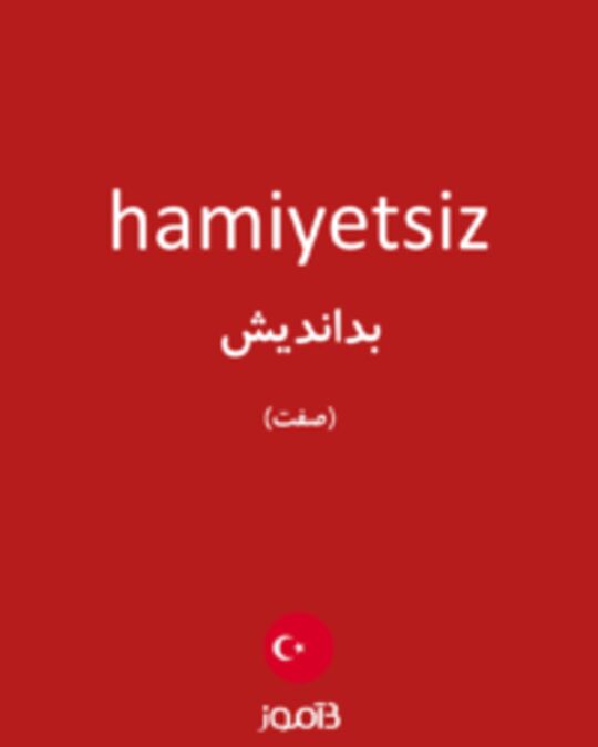  تصویر hamiyetsiz - دیکشنری انگلیسی بیاموز