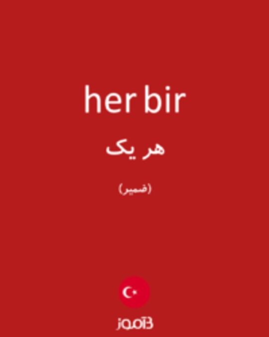  تصویر her bir - دیکشنری انگلیسی بیاموز