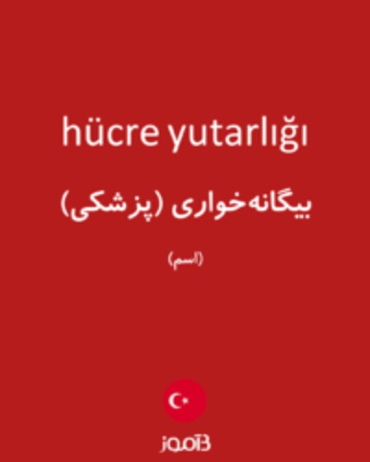  تصویر hücre yutarlığı - دیکشنری انگلیسی بیاموز