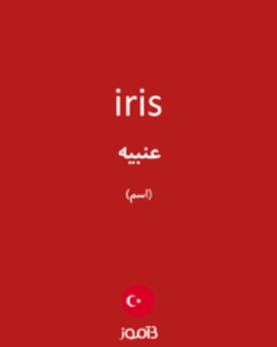  تصویر iris - دیکشنری انگلیسی بیاموز