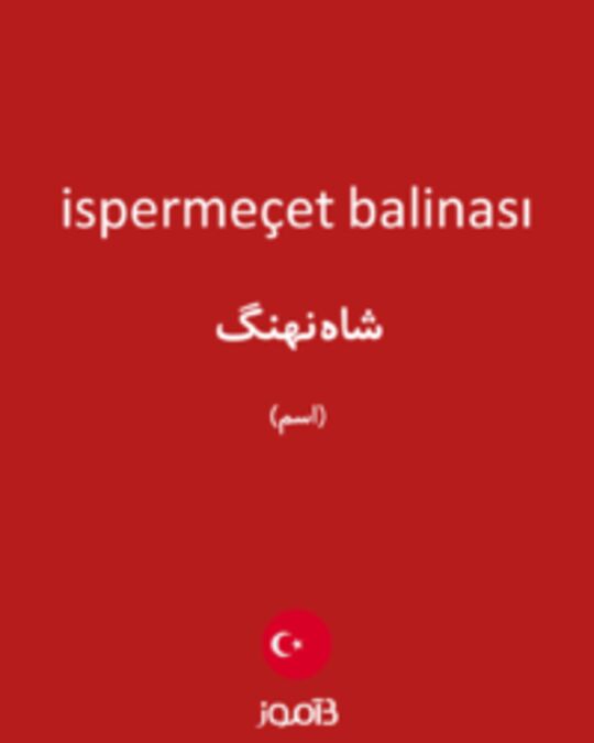  تصویر ispermeçet balinası - دیکشنری انگلیسی بیاموز