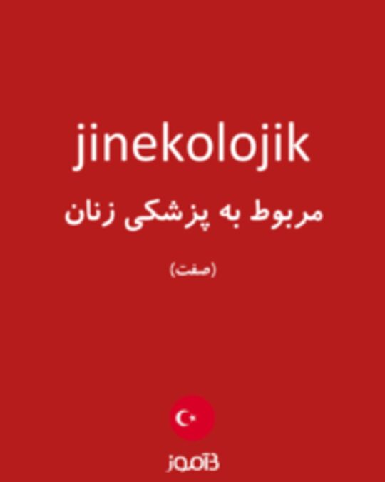  تصویر jinekolojik - دیکشنری انگلیسی بیاموز