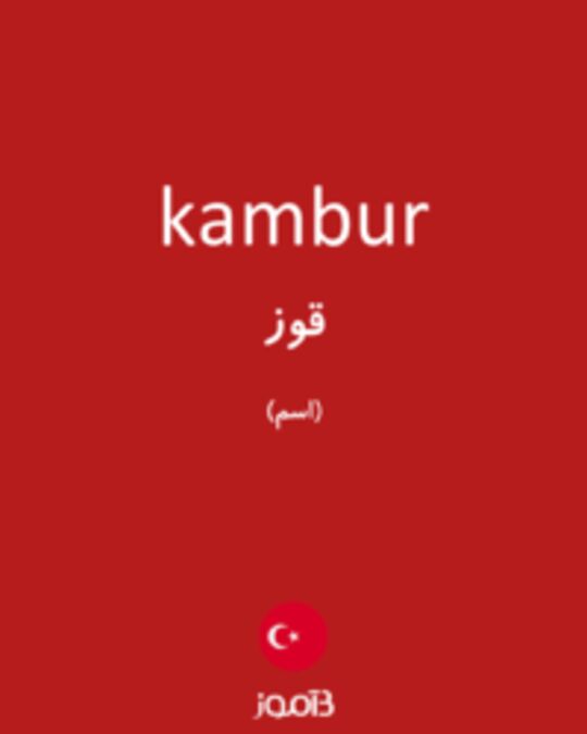  تصویر kambur - دیکشنری انگلیسی بیاموز