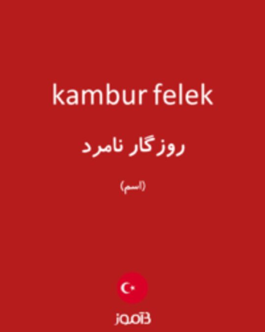  تصویر kambur felek - دیکشنری انگلیسی بیاموز