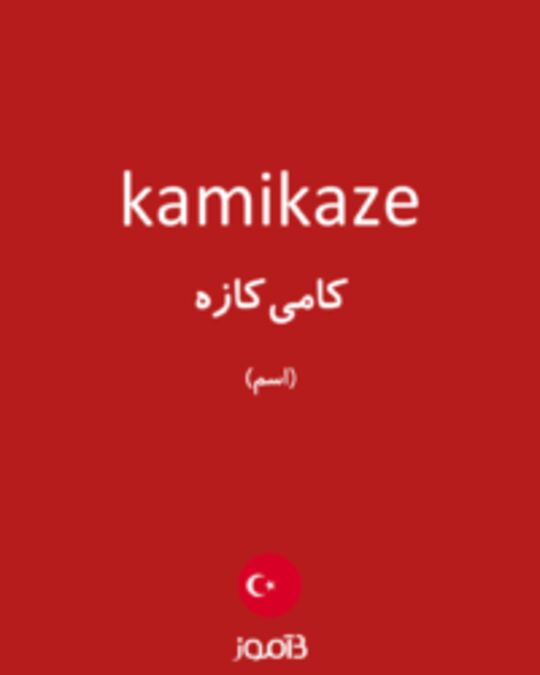  تصویر kamikaze - دیکشنری انگلیسی بیاموز