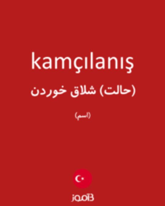  تصویر kamçılanış - دیکشنری انگلیسی بیاموز