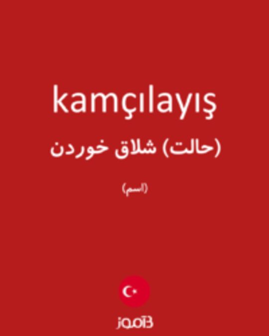  تصویر kamçılayış - دیکشنری انگلیسی بیاموز