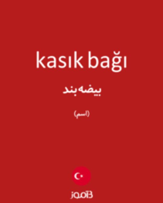  تصویر kasık bağı - دیکشنری انگلیسی بیاموز