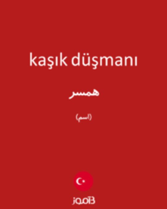  تصویر kaşık düşmanı - دیکشنری انگلیسی بیاموز